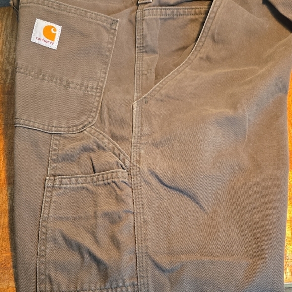 Carhartt Brown Ish Grey Utility Pants - Picture 5 of 9